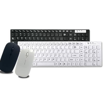 China Waterproof Wireless Keyboard Mouse Combo Keyboard Soft Keyboard Mouse Set for sale