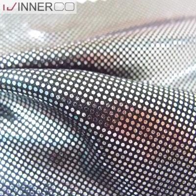 China Reflective Water Repellent Film Keep Warm Silver Fabric For Tracksuit Sportswear for sale