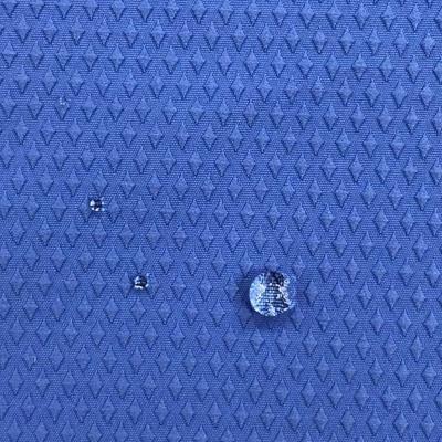 China 100% Polyester Water Repellent Dobby Fabric for sale