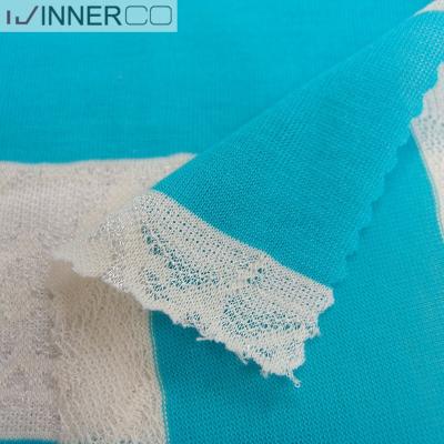 China Antistatic Polyester Cotton Rayon Blend Fabric In Jacquard And Lace for sale