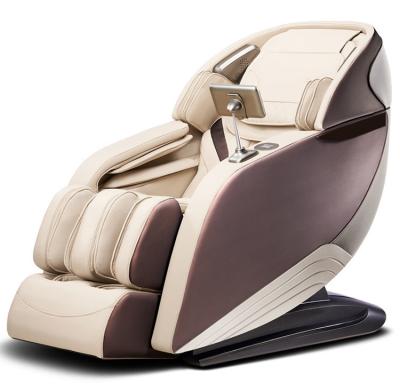 China 2021 New Body Design Weightlessness Physiotherapy With Full Airbags Weightlessness 4d Voice Control Electric Massage Chair for sale