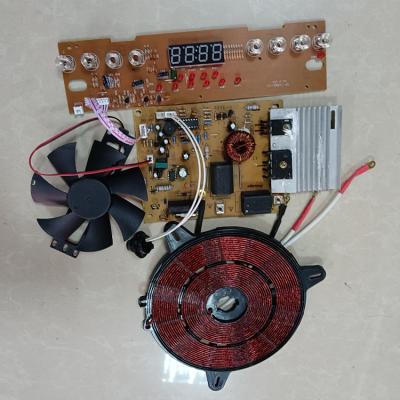 China 2000W Hotel Induction Cooker PCB Spare Parts Induction Cooktop Accessories for sale