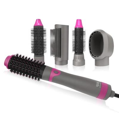 China Lonic 2019 Functional Hair Brush Hair Dryer Brush Electric Hair Straightener Brush Comb for sale