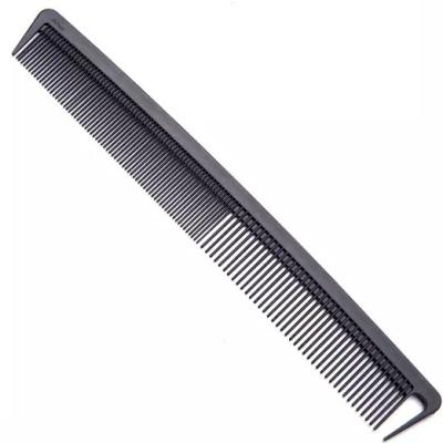 China Product Practical Professional Fashion Custom Hair Comb Carbon Fiber Barber Hair Cutting Comb for sale