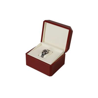 China Gift Shop Watch Display Stand Men MDF Watch Set Gift Box Branded Simple Watch Box for sale