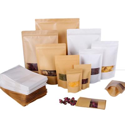 China Disposable Food Delivery Brown Food Bag Paper Bag Food Packaging Custom Paper Bag for sale