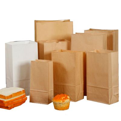 China Disposable Paper Bag Kraft Paper For Food Wrapping Paper Bag For Food Kraft Paper Bags Food Grade for sale