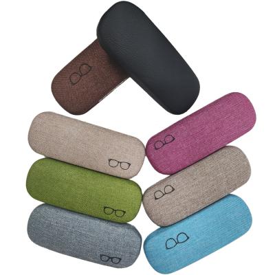 China Low Price Fashionable Iron Case Glasses Box Glasses Case Hard Shell Eyeglass Case for sale