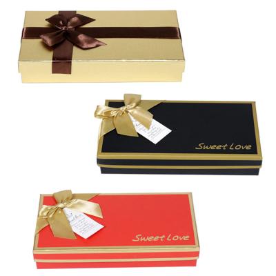 China Recycled Materials Customized Chocolate Packaging Box Gift Chocolate Box With Dividers Box For Chocolate for sale