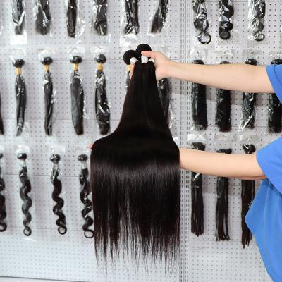 China Silky Straight Wave HUGE Virgin Brazilian Human Hair Raw Mink Lined Hair Bundles Grade 12A Bundle Hair Vendors Cuticle Wholesale for sale