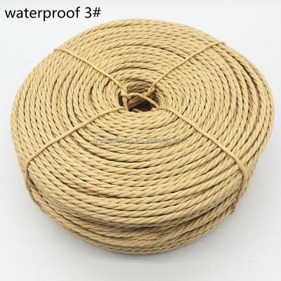 China Chair China Factory 100% Danish Paper 3 Strands Paper Cord For Furniture Or Chair for sale