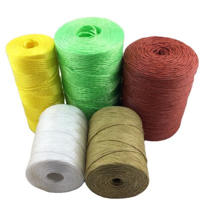 China Baler twine pp baler twine, agriculture polypropylene baler twine, pp splitfilm baler twine for packing for sale