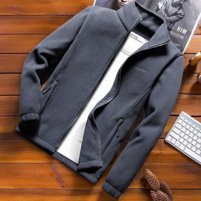 China Autumn Breathable Winter Casual Men Shearling Jacket Lamb Outdoor Cashmere Plus Size Plush Jacket Coat for sale