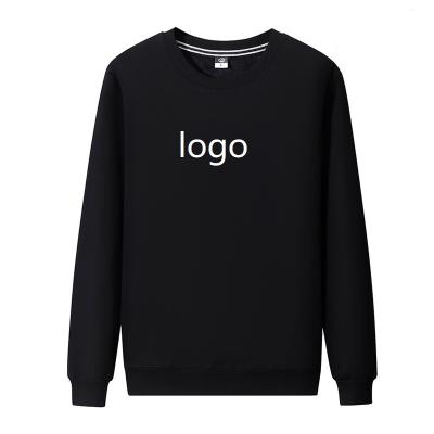 China Wholesale High Quality Round Neck Simple Sweater Anti-wrinkle Style Custom Printed Logo Men's Sweater for sale