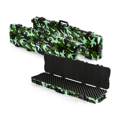 China ARMY GREEN CAMOUFLAGE SHOCKPROOF plastic case ik08 shockproof outdoor box firearm military waterproof protective case IP67 SPLASH dustproof shockproof for sale