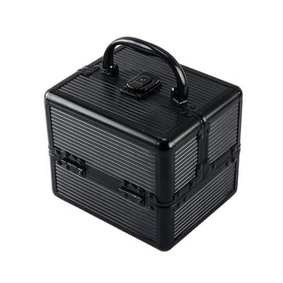 China Fashion Aluminum Makeup Vanity Beauty Box Cosmetic Portable Case for sale