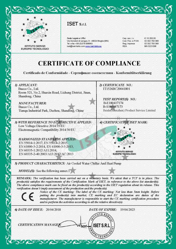 CE - Bueco Air Conditioning Co., Ltd.