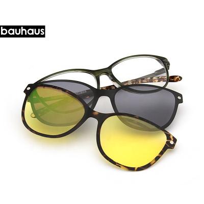 China BC1568 Handsome Acetate Frame Sunglasses Magnetic Glasses With Magnet for sale