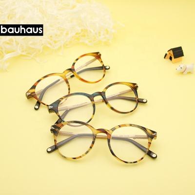 China AB1025 Girl's Beautiful Fashion Daily Acetate Glass Frames for sale