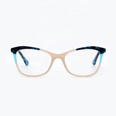 China BC1582 Factory Women Acetate Eyewear Handsome Frame for sale