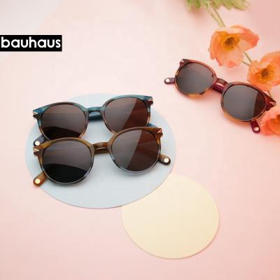 China Cheap AB2010 Women Polarized Fashion Acetate Metal Sunglasses Frame for sale