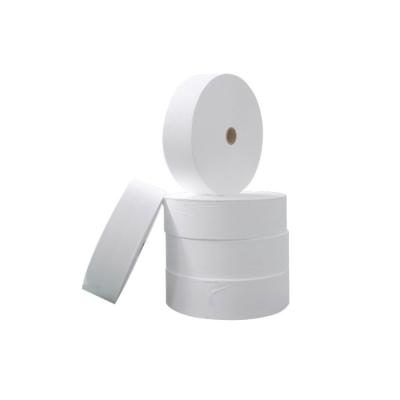 China Other 25 Gsm Custom White Non Woven Blown Fabric Melt Fabric Air Filter Media Roll For Face Mask for sale