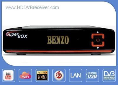 China HD DVB S2 Satellite Receiver Open Pay Channels In 30w 61w 70w Satellites for sale