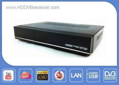 China ALI3618 Combo DVB HD Receiver S2 / C / T2 Full HD Compact Size S2 T2 Cable Media Player for sale