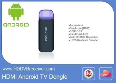 Cina Il NAND infiamma del Dongle astuto astuto della scatola TV di androide 8GB risoluzione completa 1080P IPTV in vendita