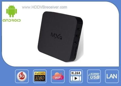 China Quad Core MX3 4K Android Smart TV Box With Reset Key 8 - Core GPU for sale