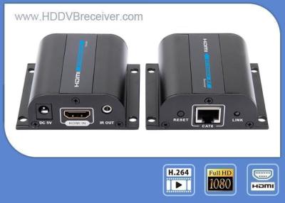 China Black HD Video Extender HDMI Network Extender Tansfer 1080P AV Signal Up To 100m for sale