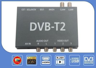 China 200km / h Car DVB T2 Terrestrial Receiver With DIBCOM RF Modulator for sale