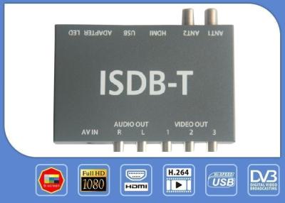 China Car ISDB - T HD Receiver Television Receiver Box With DIBCOM RF Modulator for sale