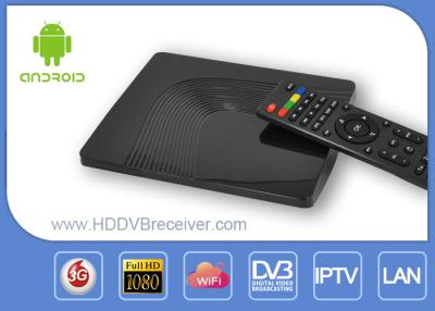 Κίνα Το αρρενωπό πλήρες HD STB υβριδικό Wifi 1080P DVB Combo τοπικό LAN DLNA υποστήριξης XBMC δεκτών προς πώληση