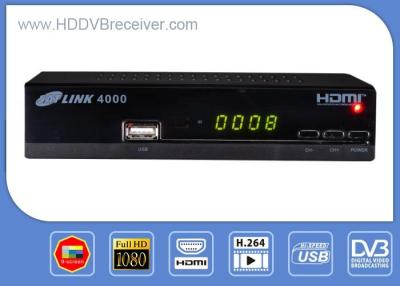 China SATLINK 4000PVR ALI3510F H.264 HD Digital Receiver FTA MPEG4 USB PVR for sale