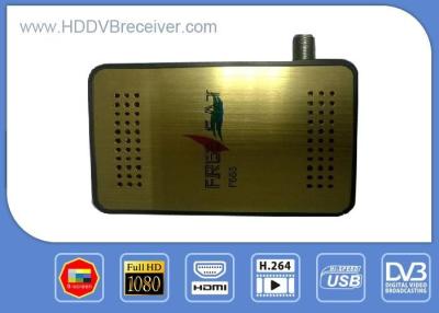 China MINI HD DVB S2 Digital Satellite Receiver Automatic And Manual Channel Scan Option for sale