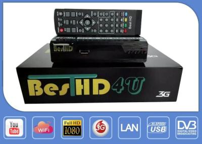 China Home Digital TV  Satellite Receiver DVB S2 1Gbit DDRIII 1066 Frequency ALI3511 for sale