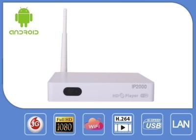 중국 IP2000 XBMC 인조 인간 똑똑한 IPTV 상자 아랍 407 수로 지원 U 디스크 판매용