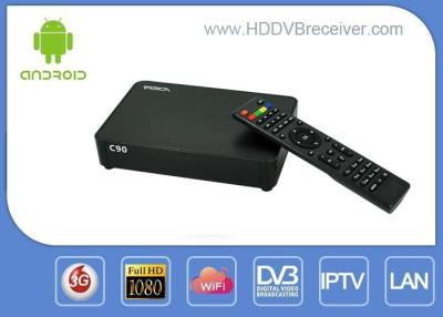 China Amlogic S805 DVB Combo Receiver WiFi , 3G , XBMC /  Android Smart IPTV Box for sale