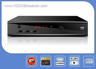 Chine Récepteur noir de la caisse HD 1080P ATSC Digital en métal avec l'appui Exteral HDD d'USB PVR à vendre