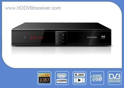 China H.264 DVB Combo Receiver Digital TV Decoder Box / DVB S2 Satellite Receiver for sale