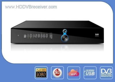 China MPEG4 DVB HD Receiver Dual USB Support Wifi , 3G , IKS Share Multi-CA for sale