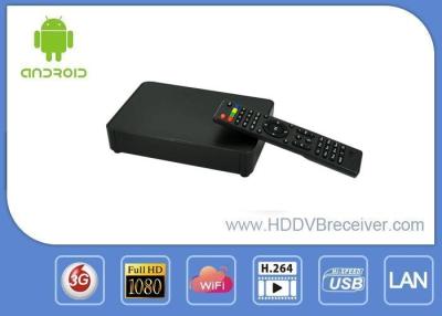 China Android Quad Core Smart IPTV Box DVB Combo Receiver Full Seg RF Tuner for sale