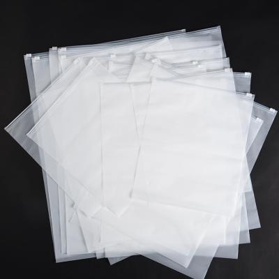 China Recyclable Custom Frosted Poly Bag Printing Plastic Packaging Ziplock Bags For Garment for sale