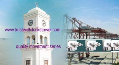 China railway station clocks with movement mechanism weather proof working standalone for sale