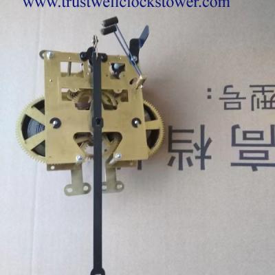 China 31 day key wind mechanical movement and kits components for wall/grandfather clocks B2F for sale