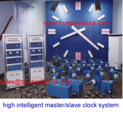 China master and slave clocks system,GPS based master clock and slave clocks,master controller for slave clocks,time system for sale