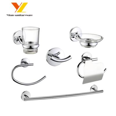 China Sustainable Wholesale Bath Set Wall Mount Cheap Bathroom Accessories Set for sale