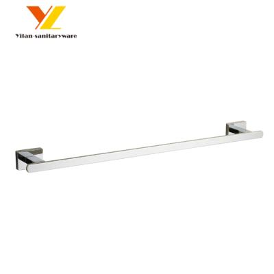 China Wholesale Wall Mount Bathroom Accessories Fashion Towel Rail Fashion Towel Chrome Zinc Alloy Towel Rack for sale