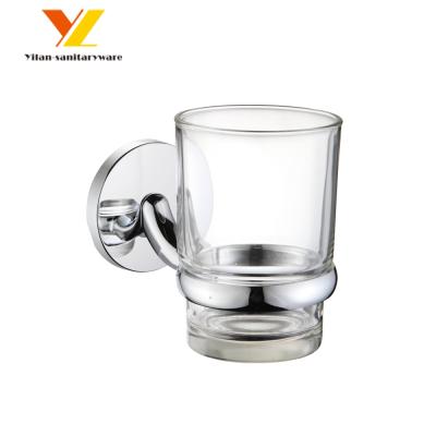 China Viable Wholesale Bathroom Tumbler Holder Zinc Alloy Single Toothbrush Holder for sale